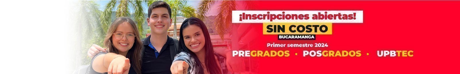Inscripciones abiertas primer semestre de 2024