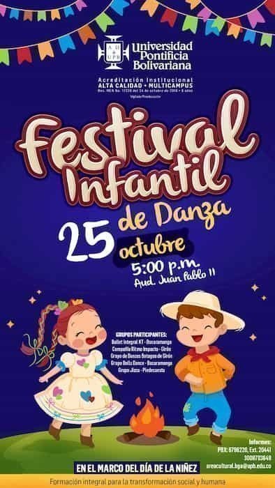 Foto interna Festival infantil de danza