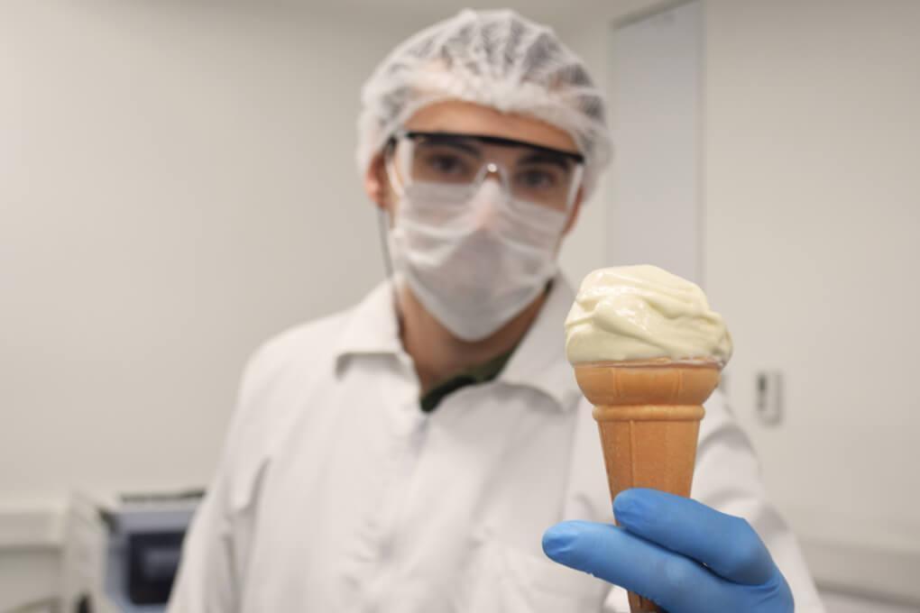 Pruebas con nanofibras para prolongar el tiempo de duración del helado