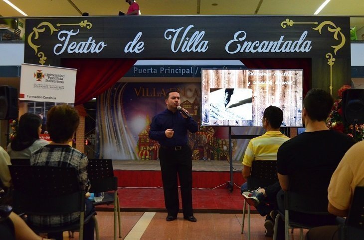 Ponencia "Literatura creativa y sanación interior". 