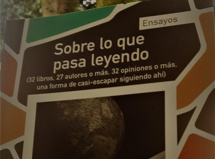 Carátula del libro Sobre lo que pasa leyendo 