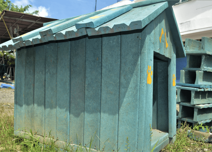 casita de madera