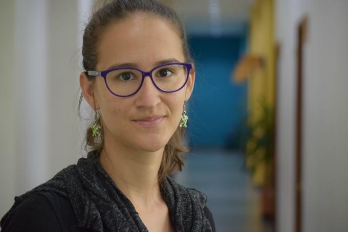 María Botero, becaria investigadora de la Maestría en Desarrollo de la UPB
