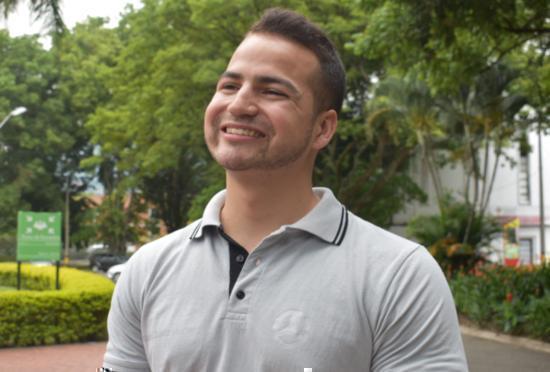 Mateo Zuleta, egresado de Ingeniería Mecánica y del Colegio de la UPB.