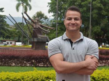 Mateo Zuleta, egresado de Ingeniería Mecánica y del Colegio de la UPB.