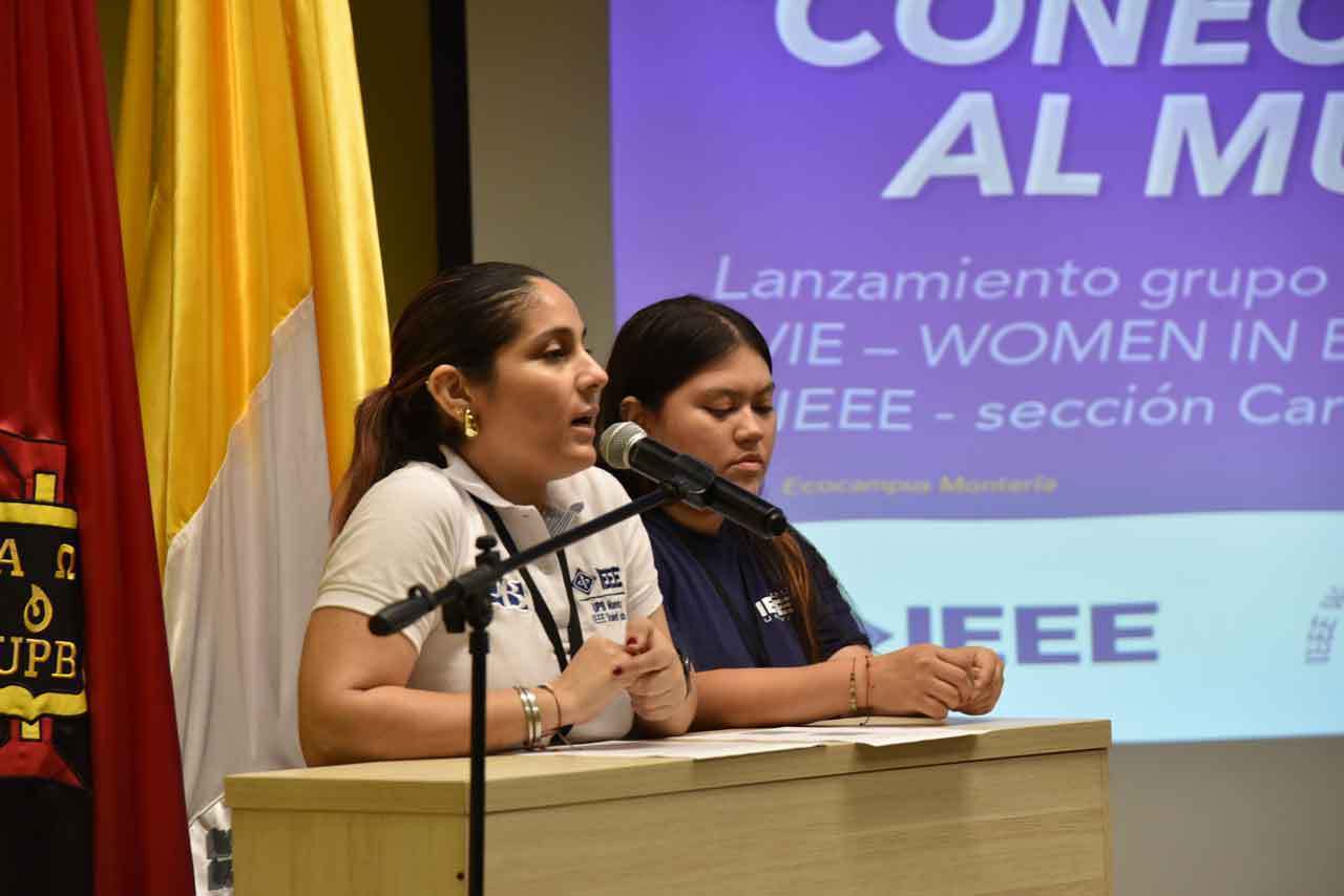 Directora del programa de Ingeniería Electrónica de la Universidad, Ana Milena López López