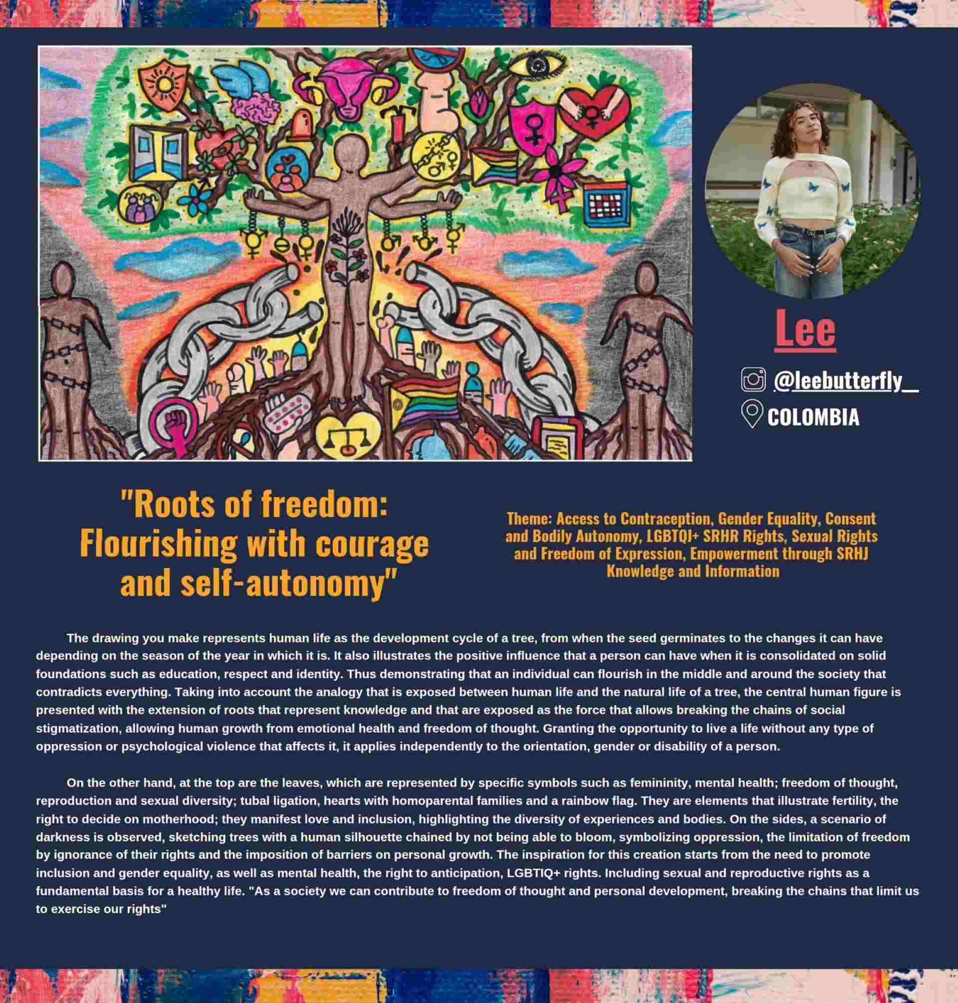 "Roots of freedom" Flourishing with courage and self - autonomy