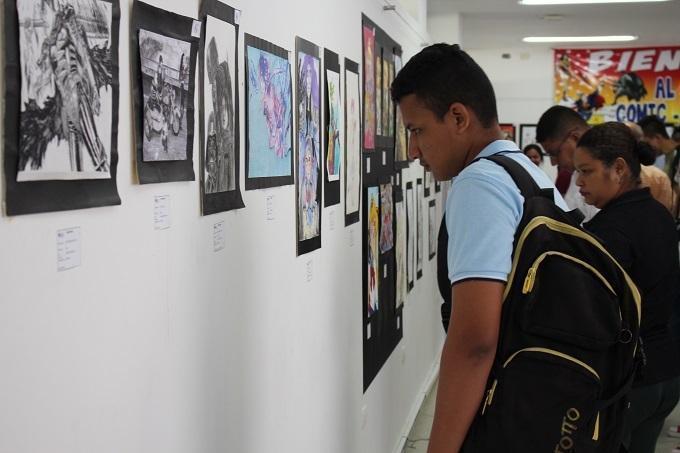 Exposición del Salón Cómic y Manga UPB 2017