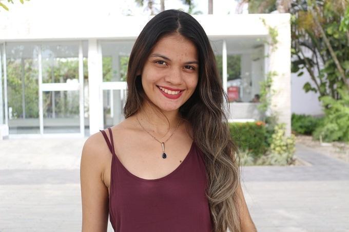 Valeria Guerrero Paternina, estudiante de VII semestre de Derecho