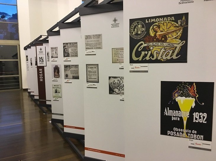 Exposición del Museo de la Publicidad de la UPB