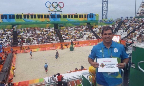 Profesor de la UPB en los Olímpicos de Río de Janeiro