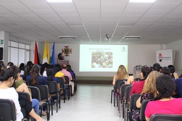 En el evento de presentación del libro se expusieron resultados de investigaciones adelantadas en primera infancia en UPB y el Grupo de Investigación CAVIDA.