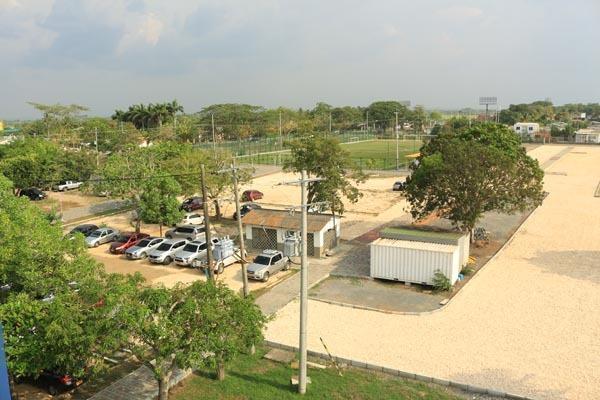 Parqueadero vehicular UPB Montería. 