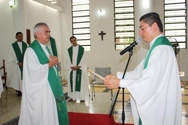 Posesión del Pbro. Jorge Bedoya como Rector de la UPB Montería, 4 de junio de 2015.
