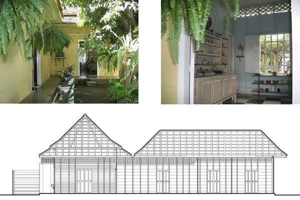 Casa García, fotografías de los años 80 y corte del levantamiento