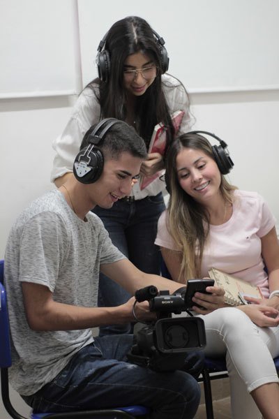 Estudiantes del programa de Comunicación Social - Periodismo en Montería