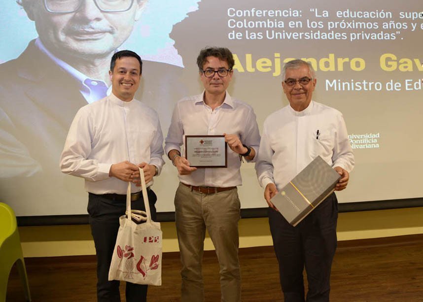 Visita del Ministro de Educación Alejandro Gaviria