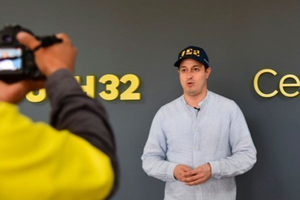 El rector de UPB Montería, Juan Camilo Restrepo Tamayo, visitó la compañía Cerro Matoso