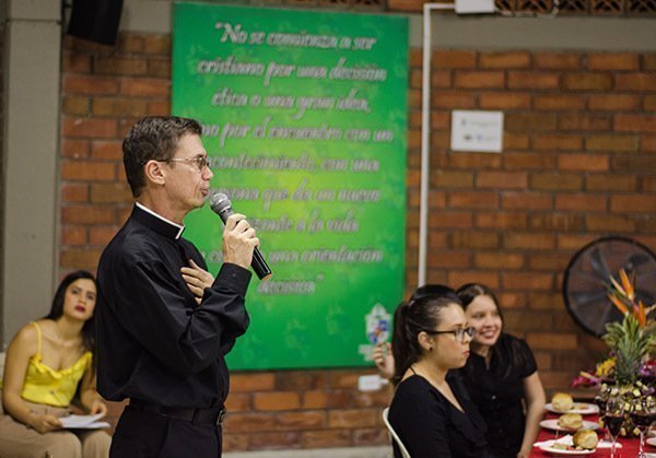 Palabras del Pbro. Gustavo Isaza, Director de Proyección Social