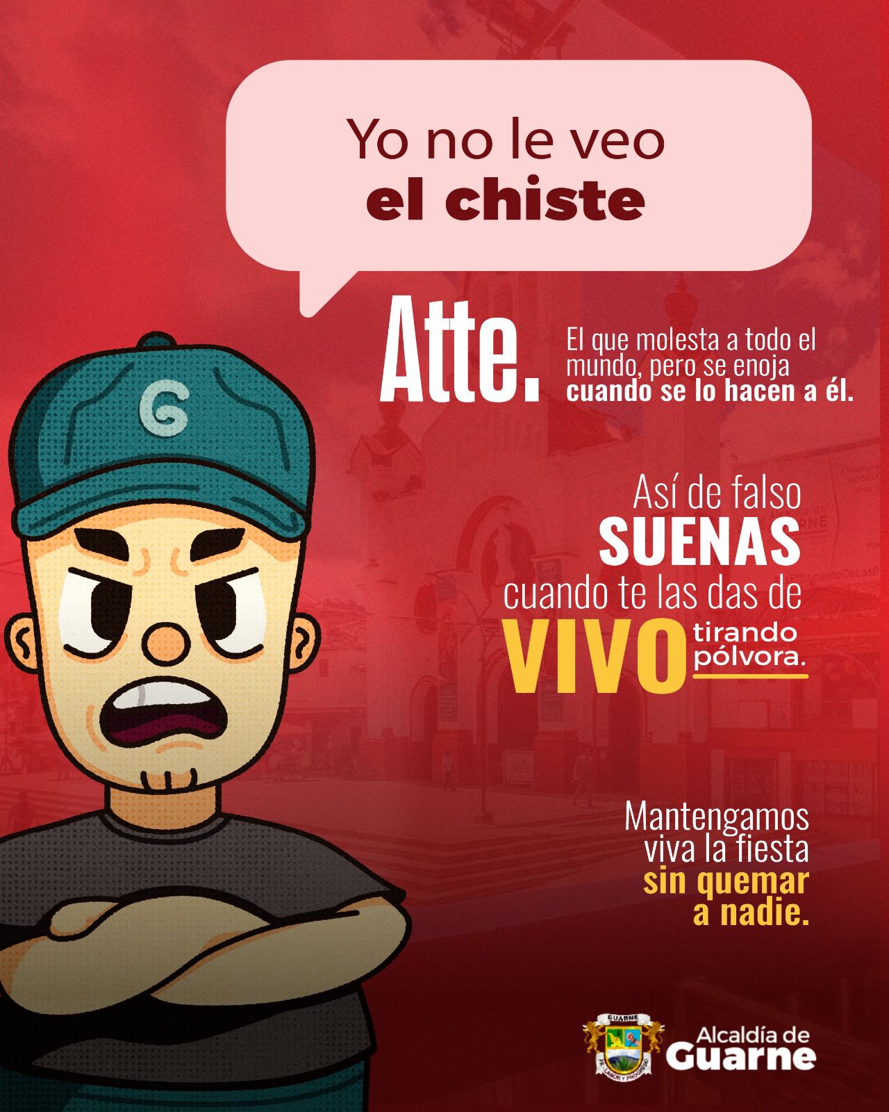 Campaña cero quemados para la época decembrina