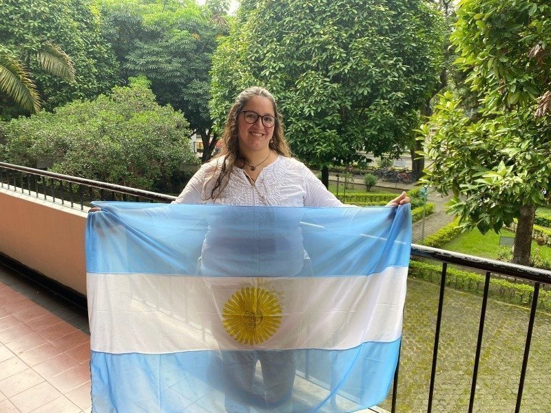 Celeste Roldán, desde la seccional Palmira