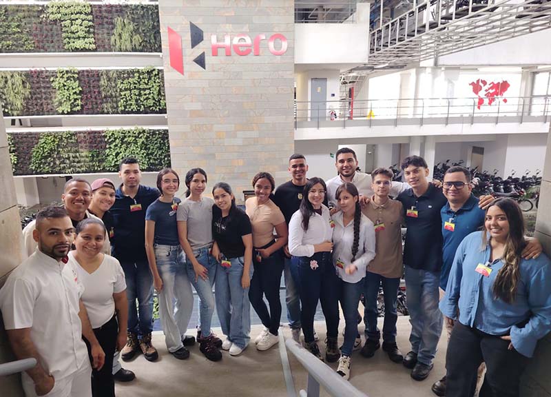 Estudiantes de Ingeniería Industrial en Hero Motocorp