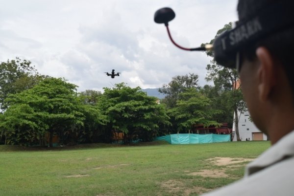 Piloteando un dron