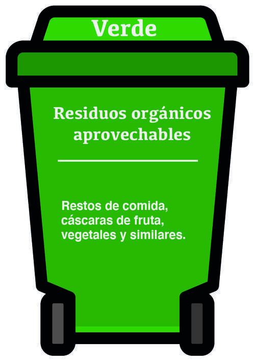 Recipiente verde