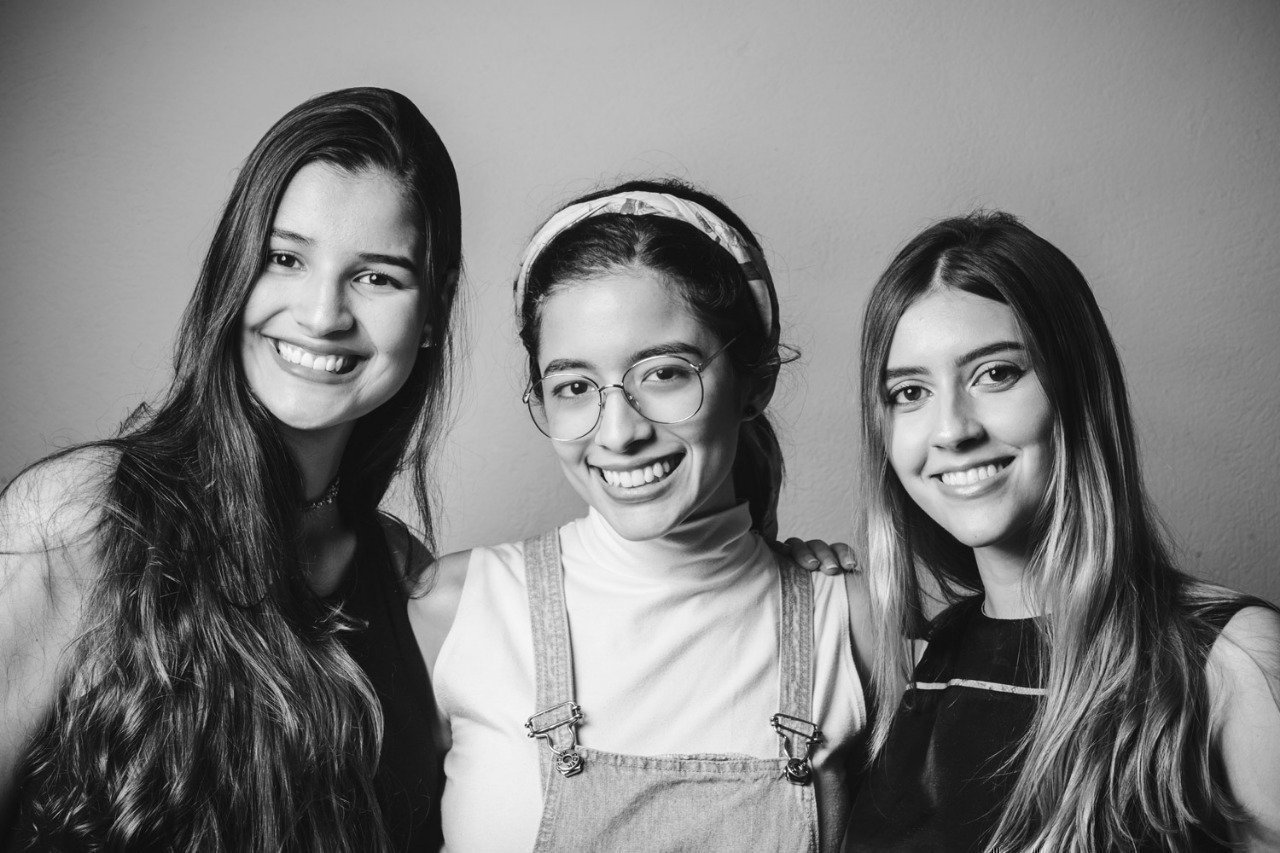 Alejandra Aranzazu, Juliana De La Rosa y Sara Castañeda