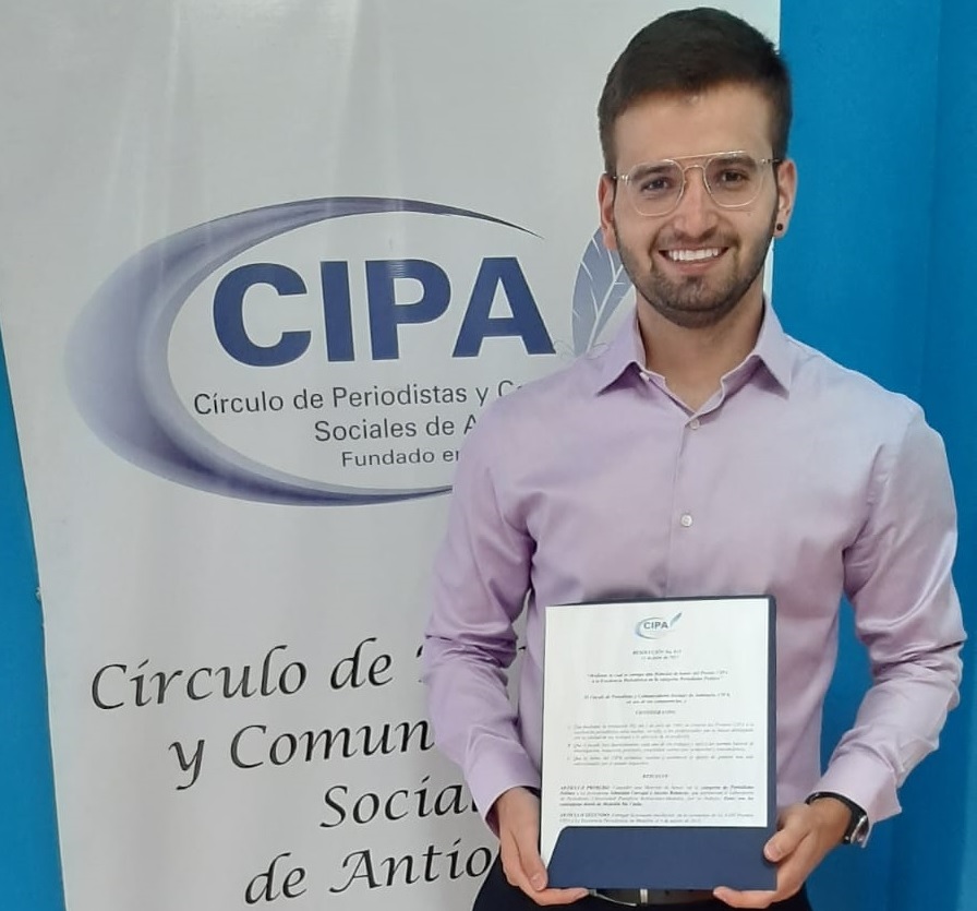 Sebastián Carvajal Bolívar, Estudiante Comunicación Social – Periodismo UPB