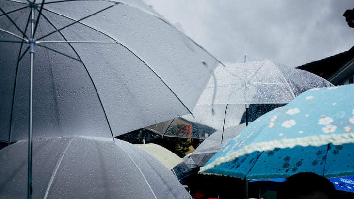 La lluvia como motivo literario