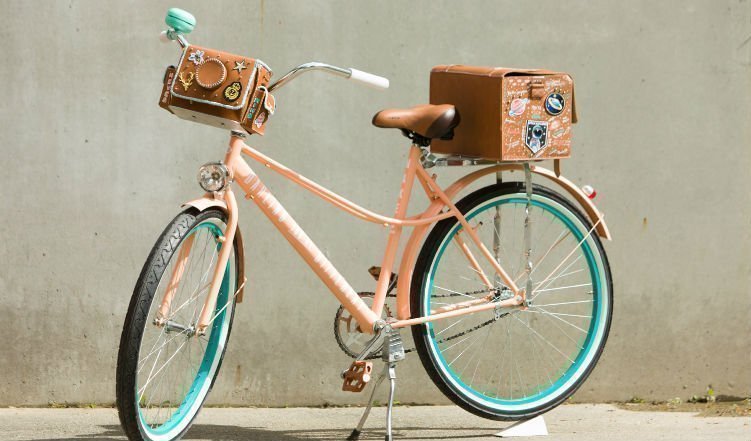 bicicleta desarrollada por estudiantes de diseño industrial