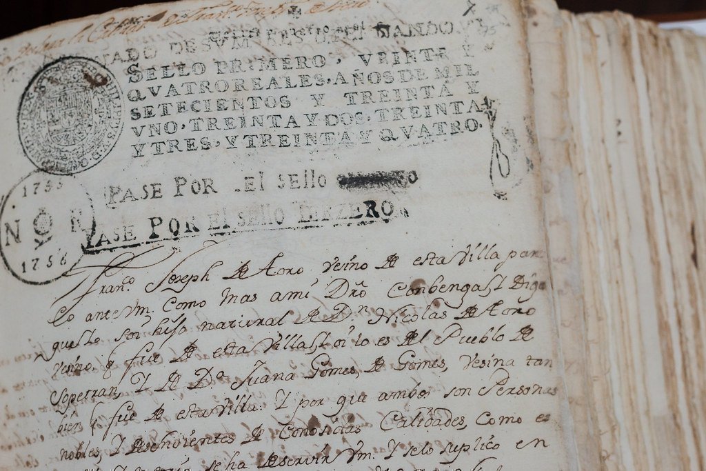 Documento del Archivo Histórico de Medellín.